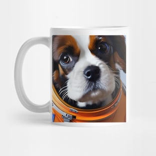 Cavalier King Charles Spaniel as Astronaut Mug